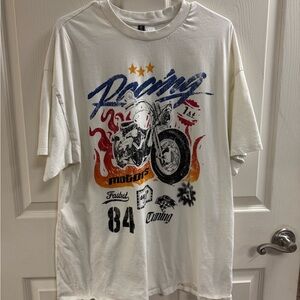 H&M White Short Sleeve